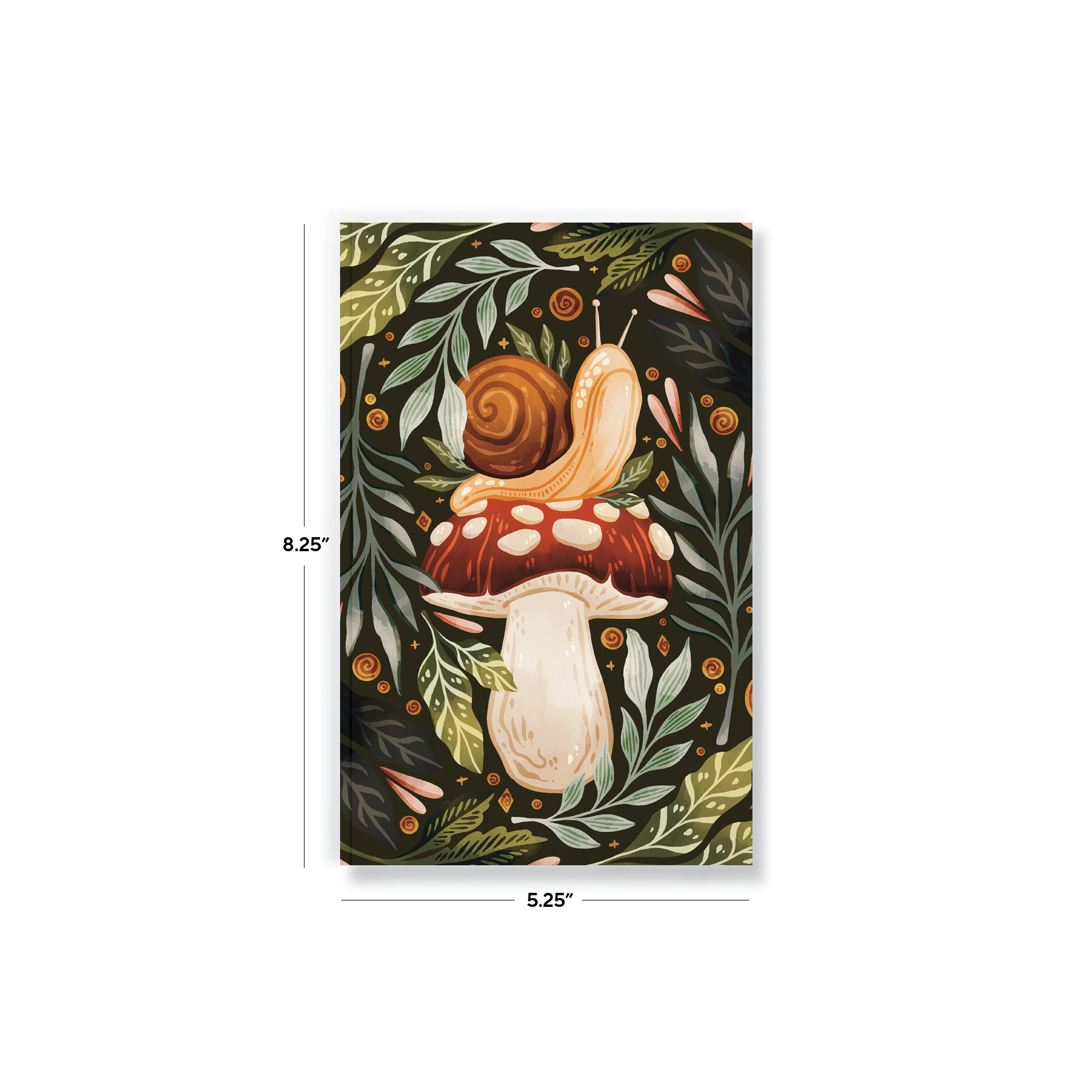Snail &amp; Mushroom Classic Layflat Notebook