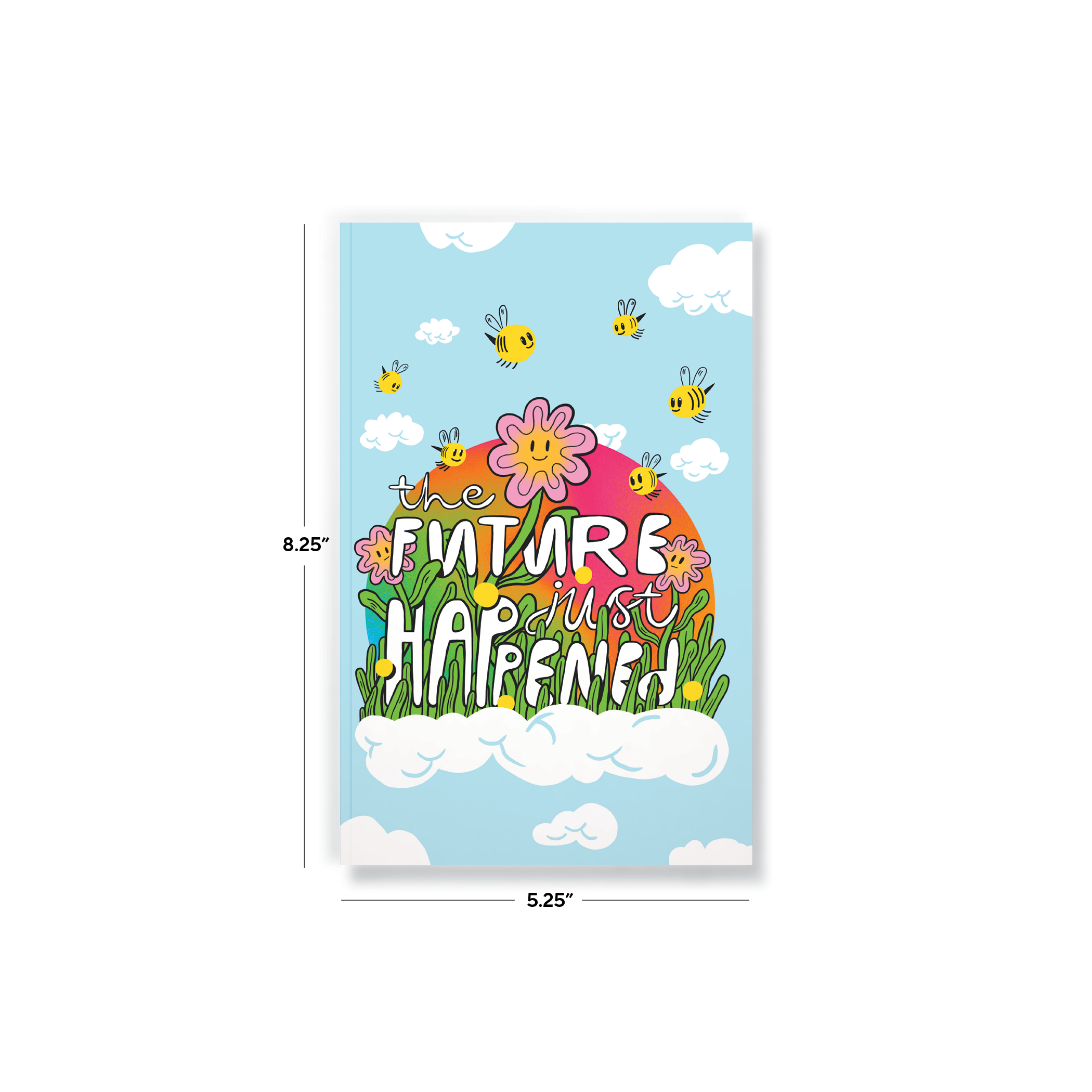 The Future Just Happened Classic Layflat Notebook