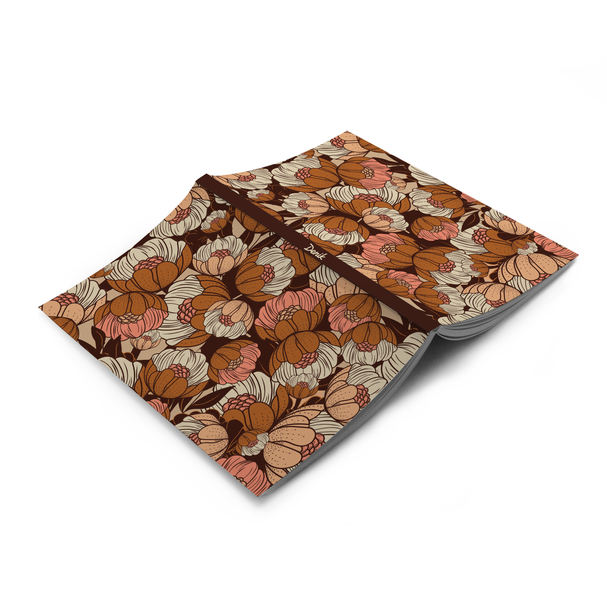 Rustic Blossoms Classic Layflat Notebook