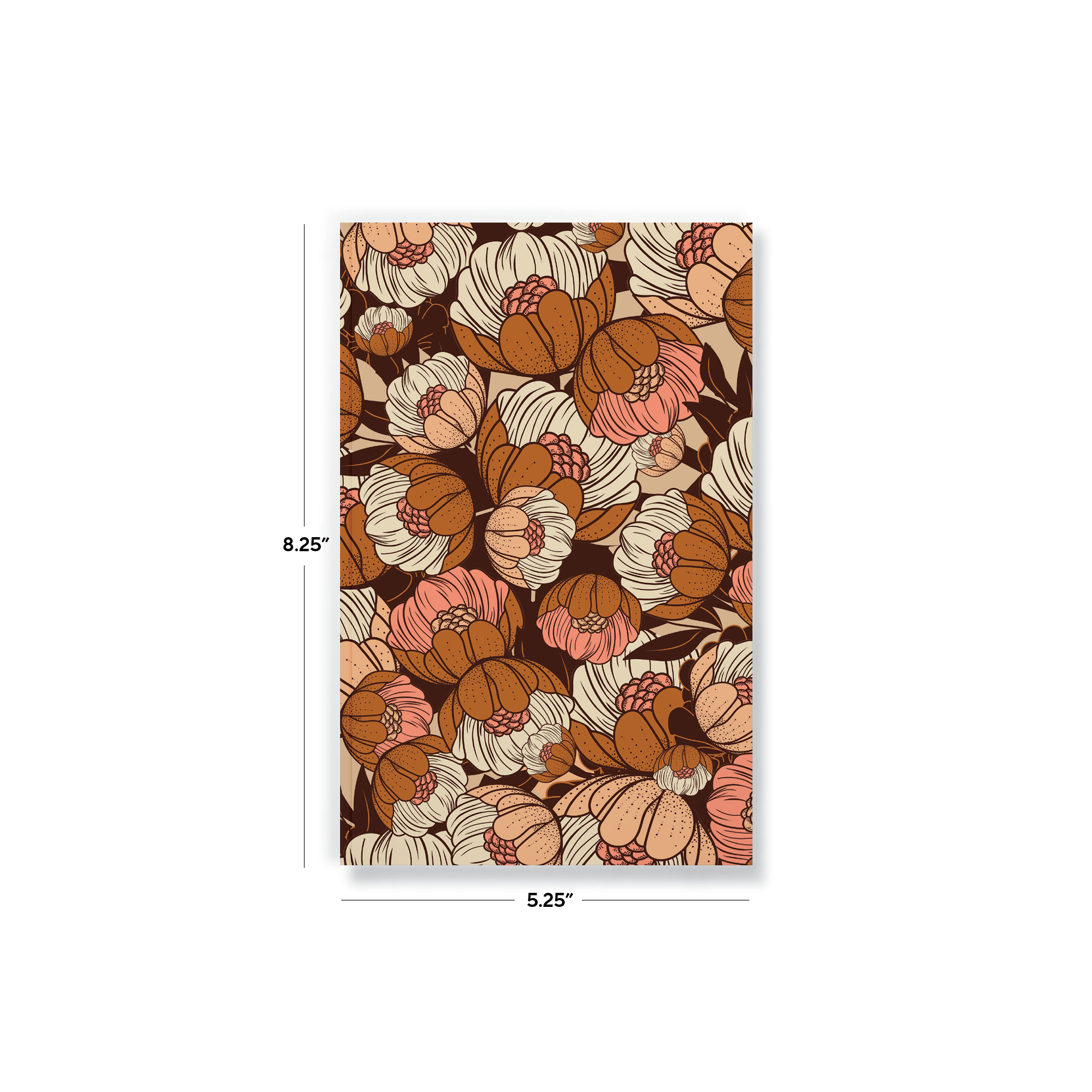 Rustic Blossoms Classic Layflat Notebook