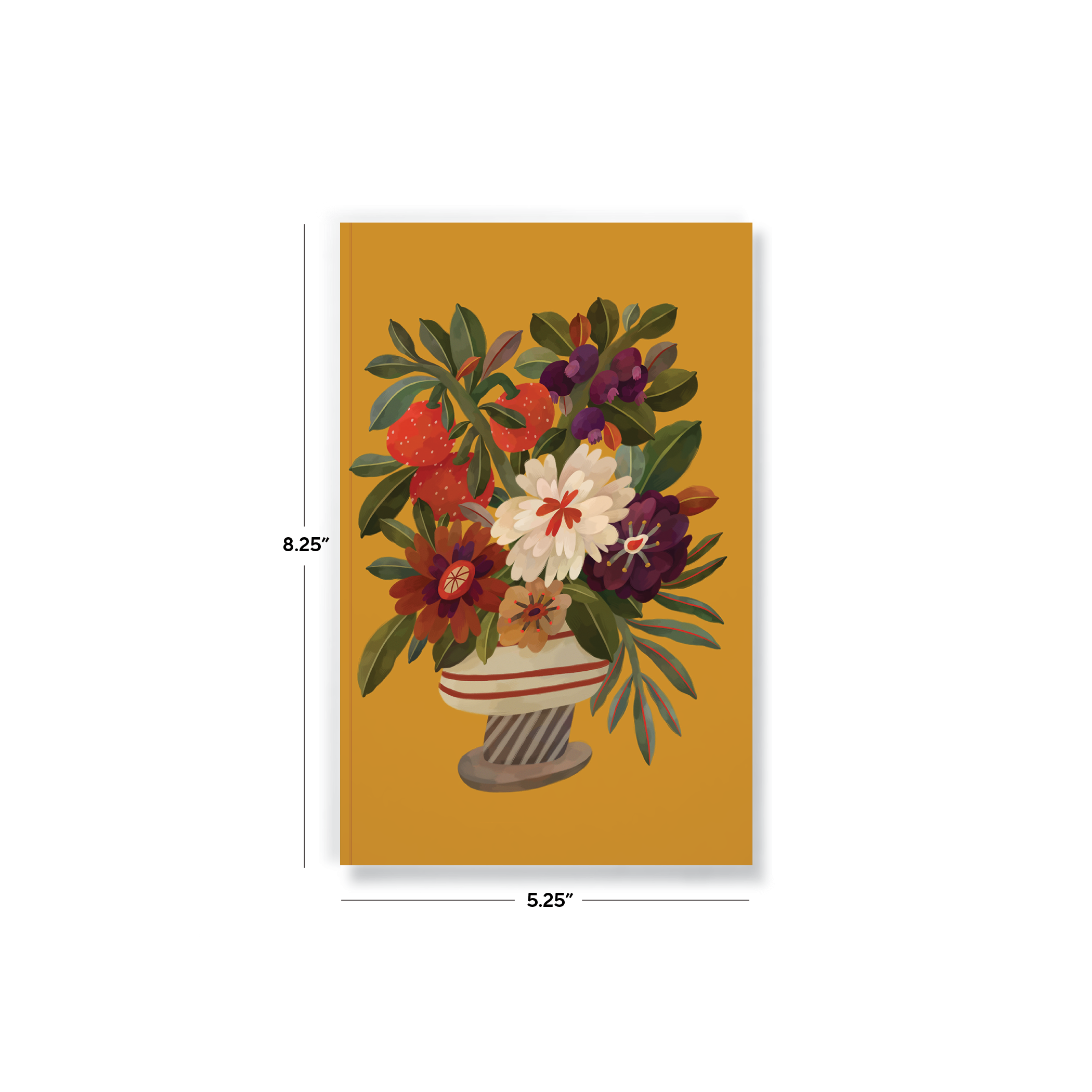 Autumnal Vase Classic Layflat Notebook