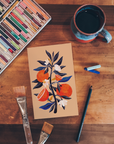 Orange Tree Classic Layflat Notebook