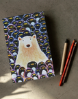 Polar Bear & Penguins Classic Layflat Notebook