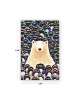 Polar Bear & Penguins Classic Layflat Notebook