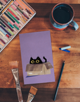 Black Cats Classic Layflat Notebook