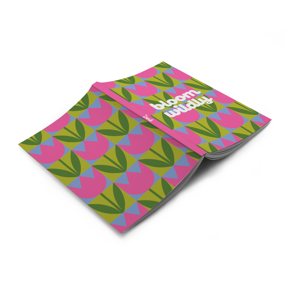 Bloom Notebook Bloom Wildly Classic Layflat Notebook | Denik