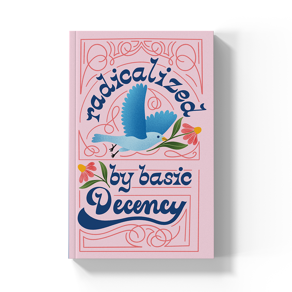 Radicalized by Basic Decency Classic Layflat Notebook