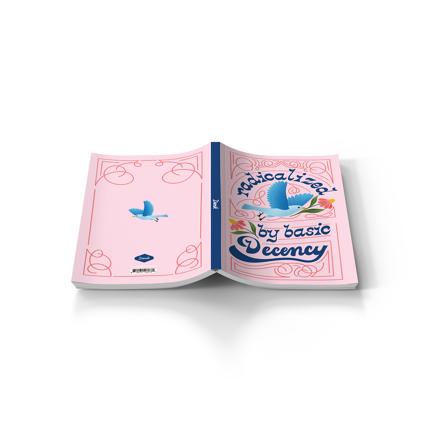 Radicalized by Basic Decency Classic Layflat Notebook
