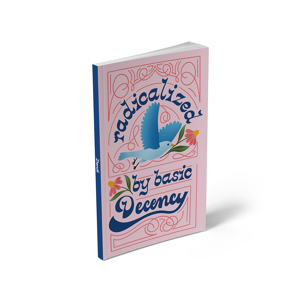 Radicalized by Basic Decency Classic Layflat Notebook
