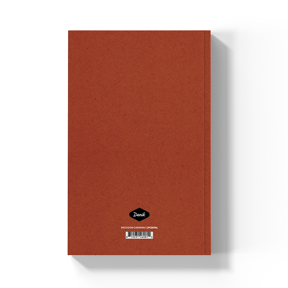 Raccoon Caravan Classic Layflat Notebook