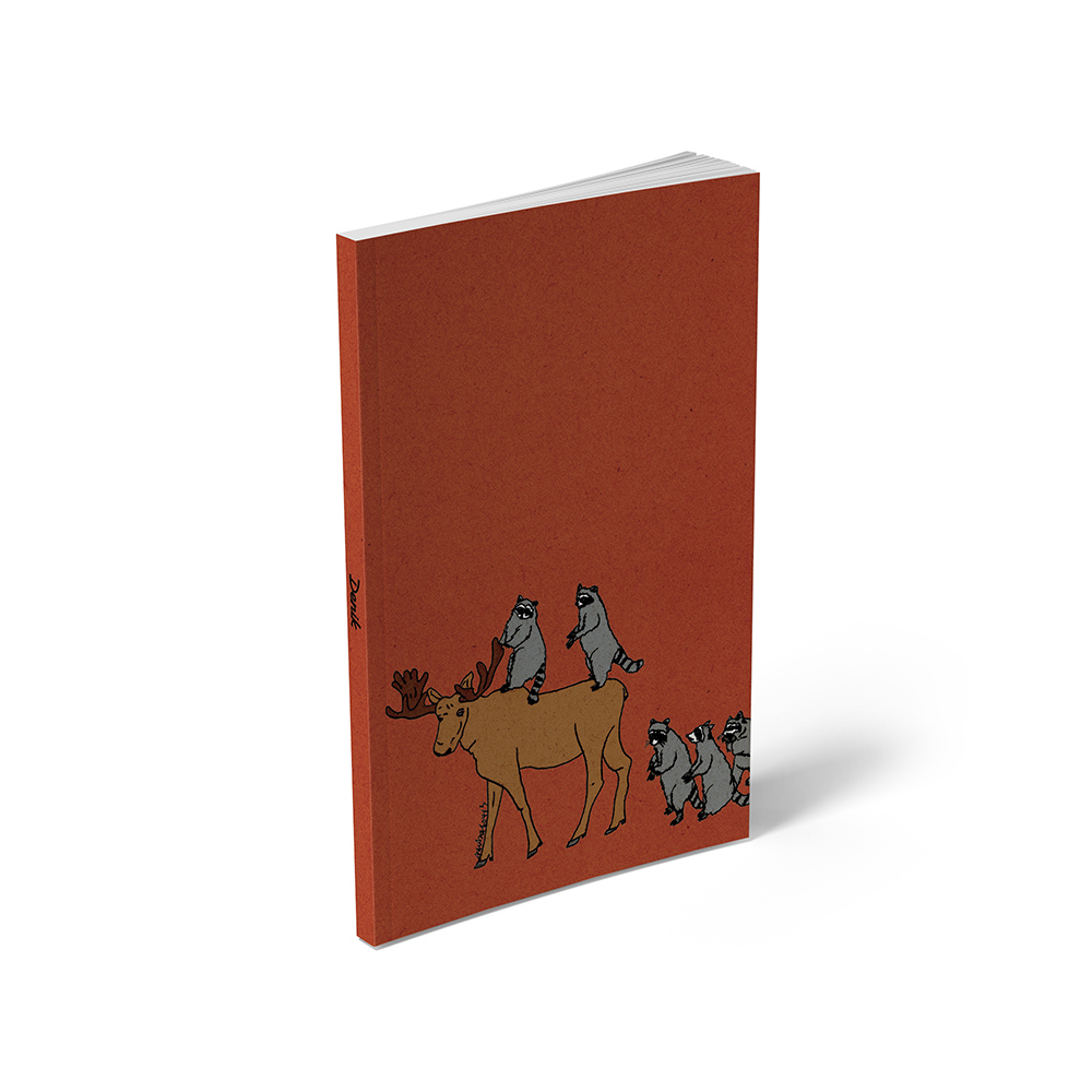 Raccoon Caravan Classic Layflat Notebook