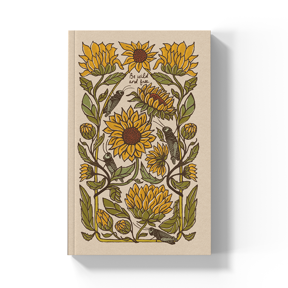 Sunflower Classic Layflat Notebook