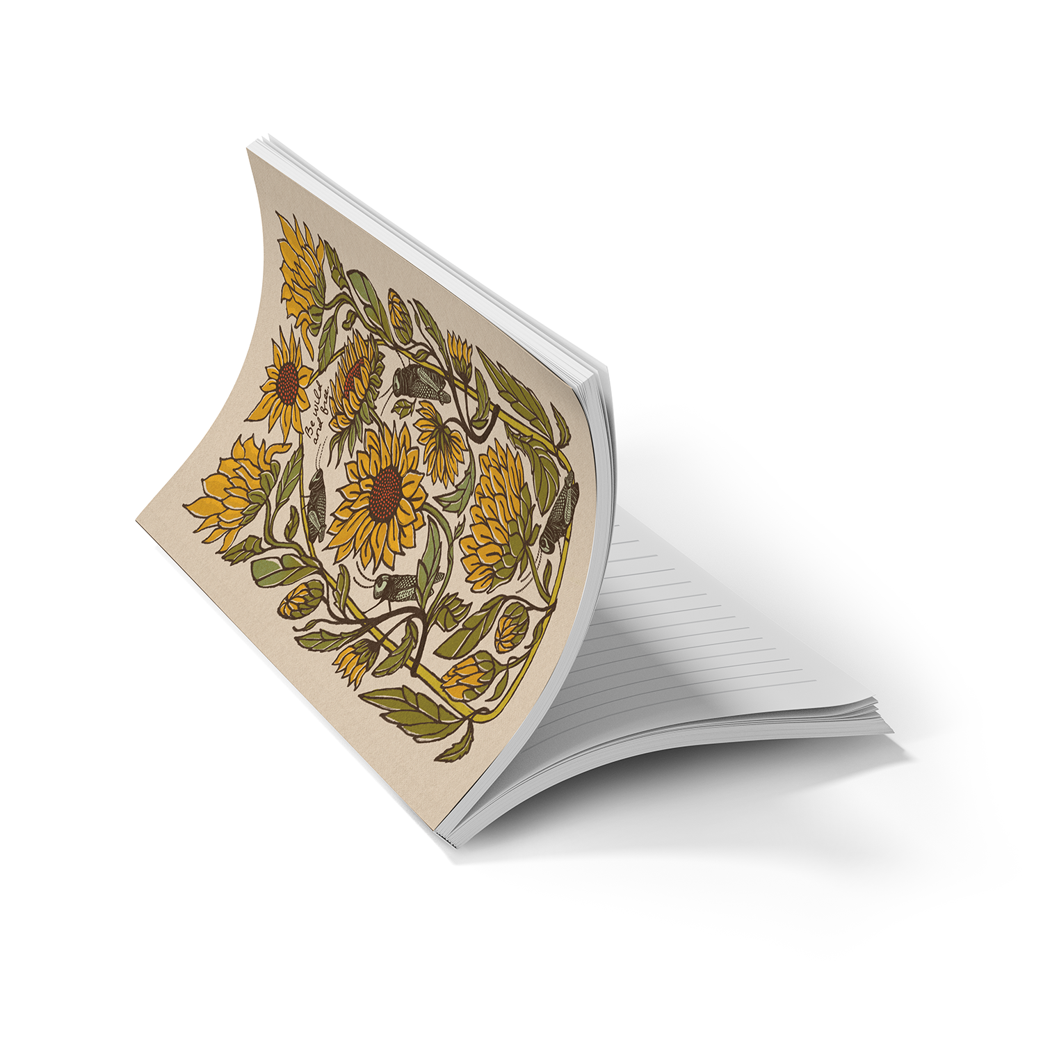 Sunflower Classic Layflat Notebook