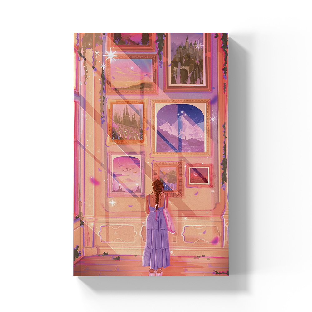Bookish Art Museum Classic Layflat Notebook
