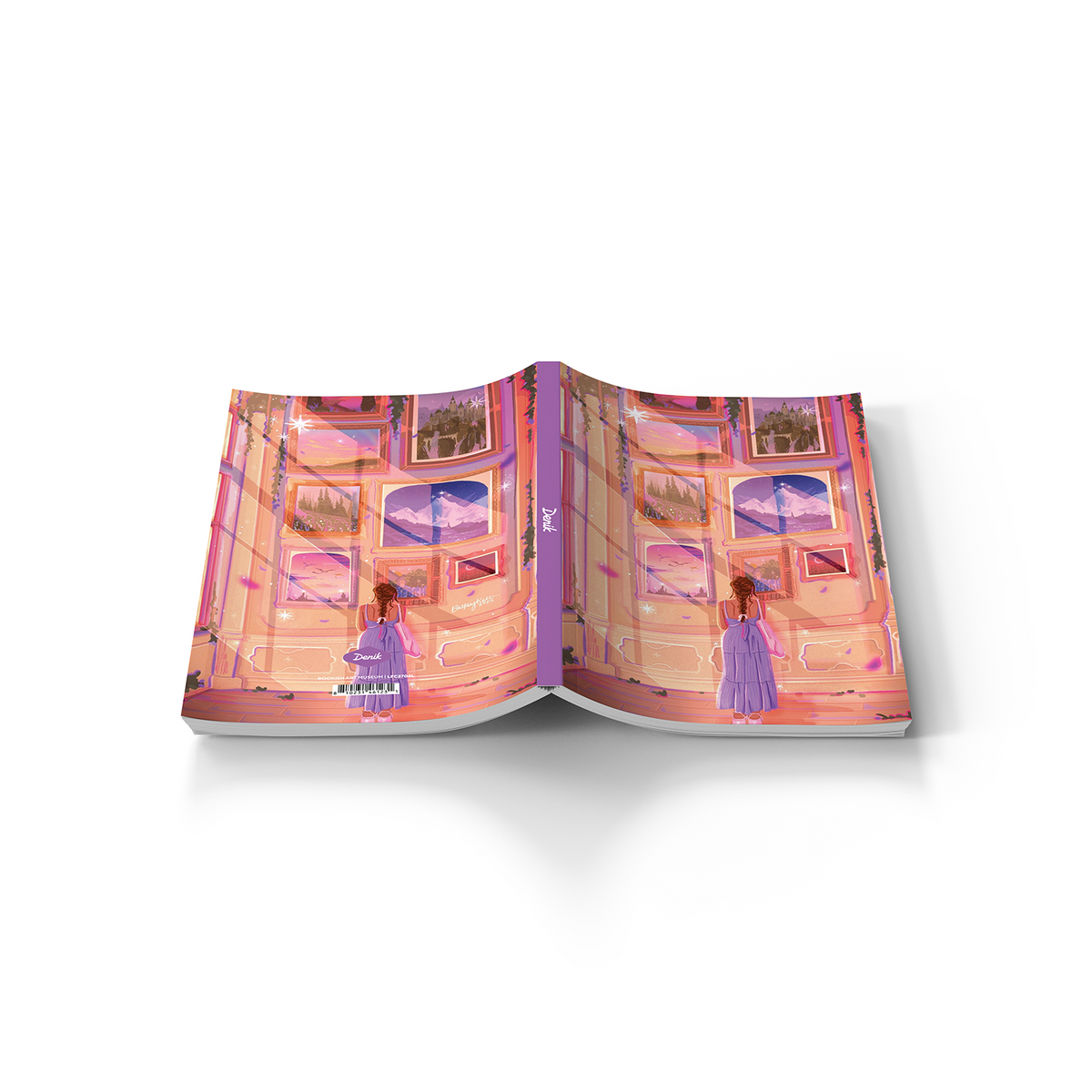 Bookish Art Museum Classic Layflat Notebook