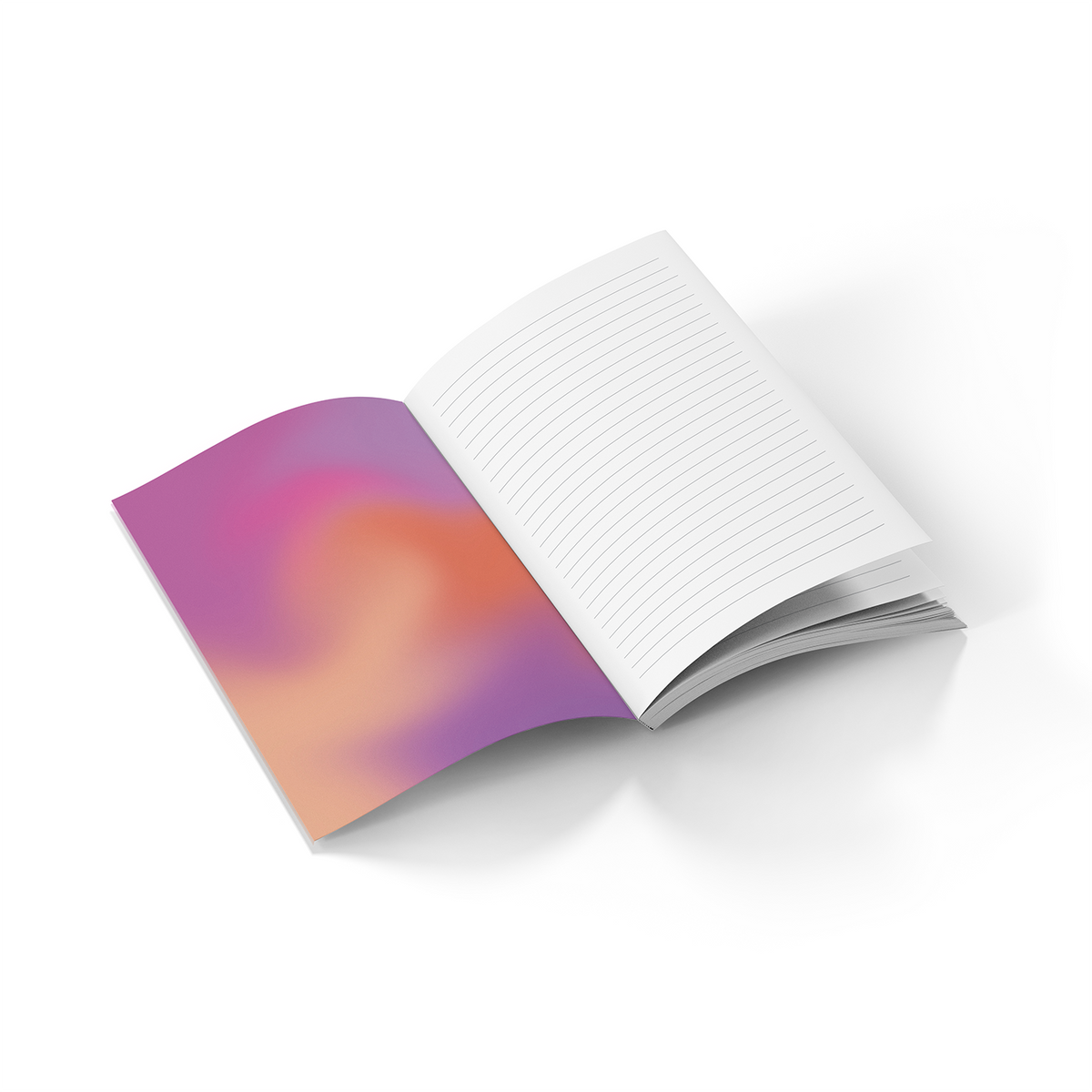 Bookish Art Museum Classic Layflat Notebook