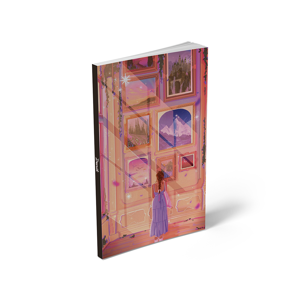 Bookish Art Museum Classic Layflat Notebook