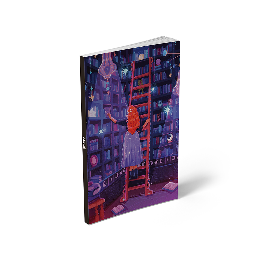 Celestial Library Classic Layflat Notebook