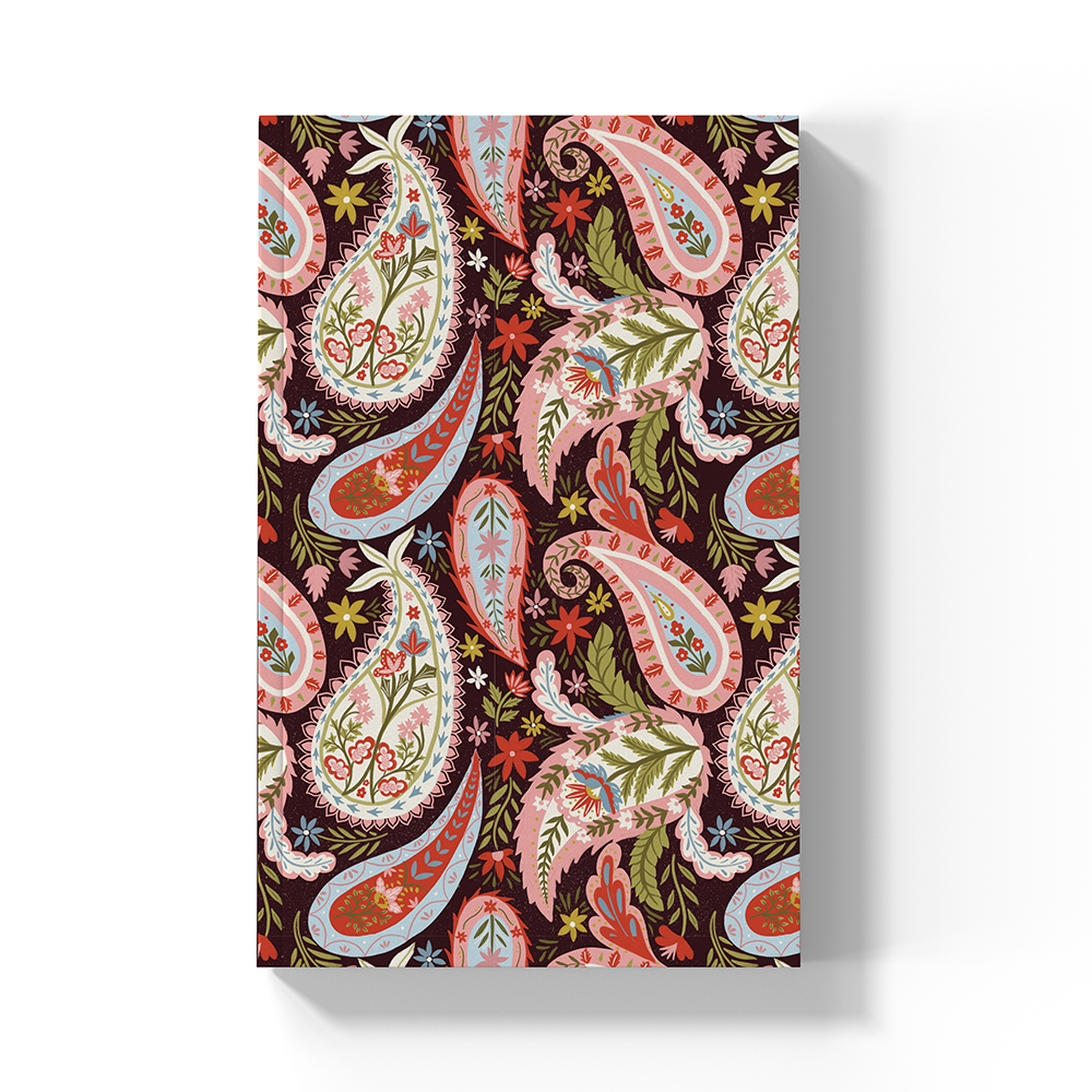 Boho Paisley Classic Layflat Notebook