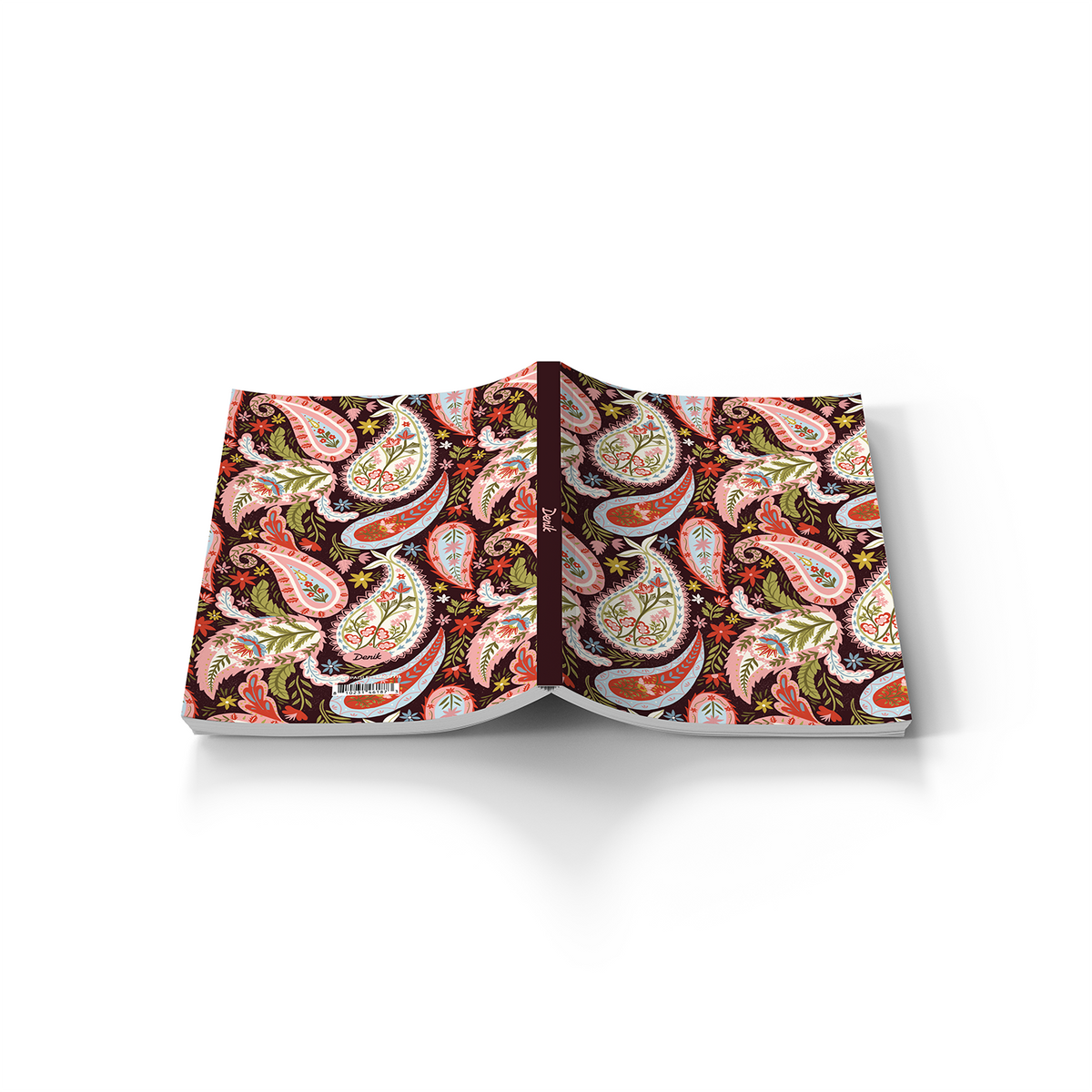 Boho Paisley Classic Layflat Notebook