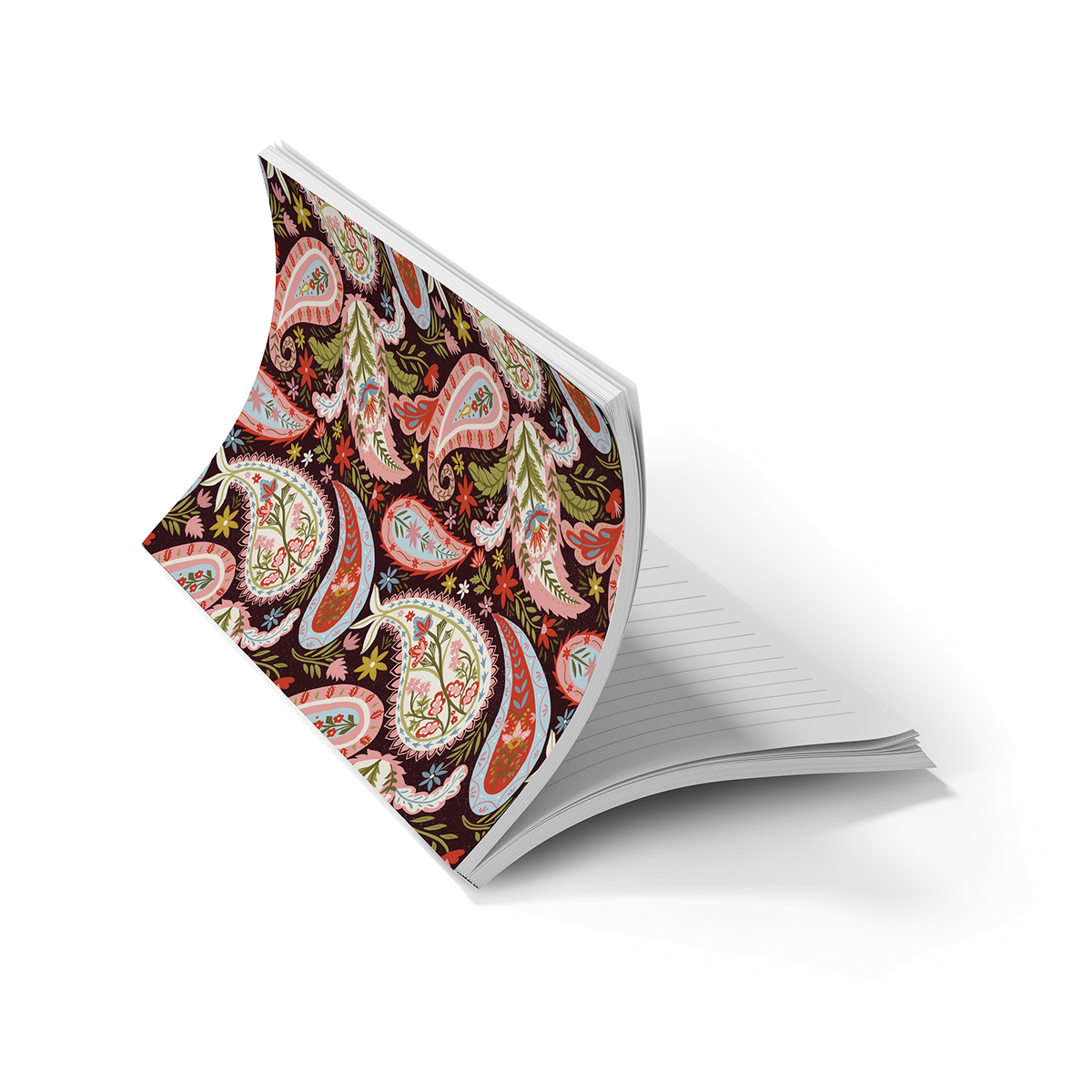 Boho Paisley Classic Layflat Notebook