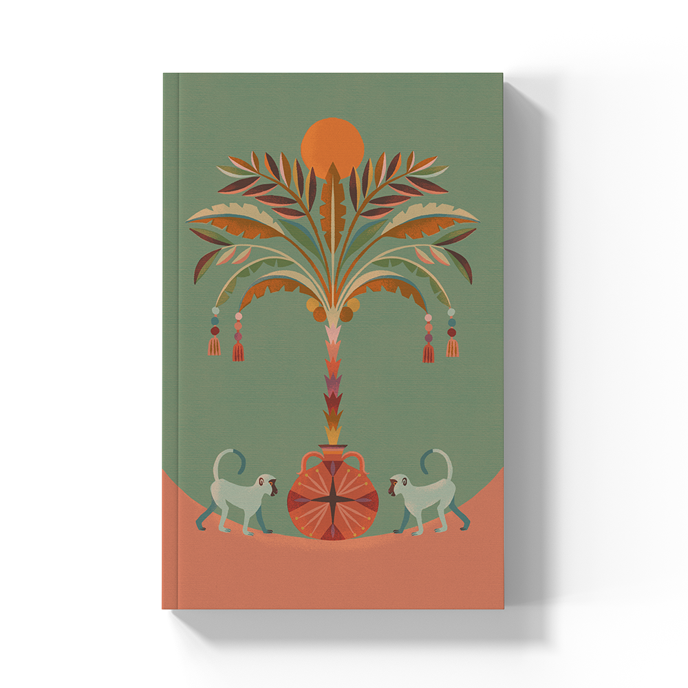 Monkeys &amp; Palm Classic Layflat Notebook