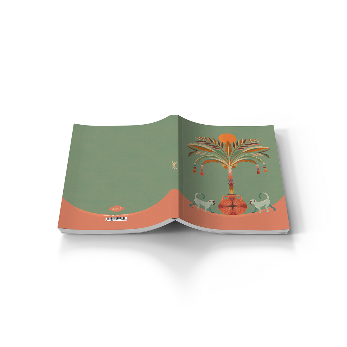 Monkeys &amp; Palm Classic Layflat Notebook