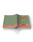 Monkeys & Palm Classic Layflat Notebook