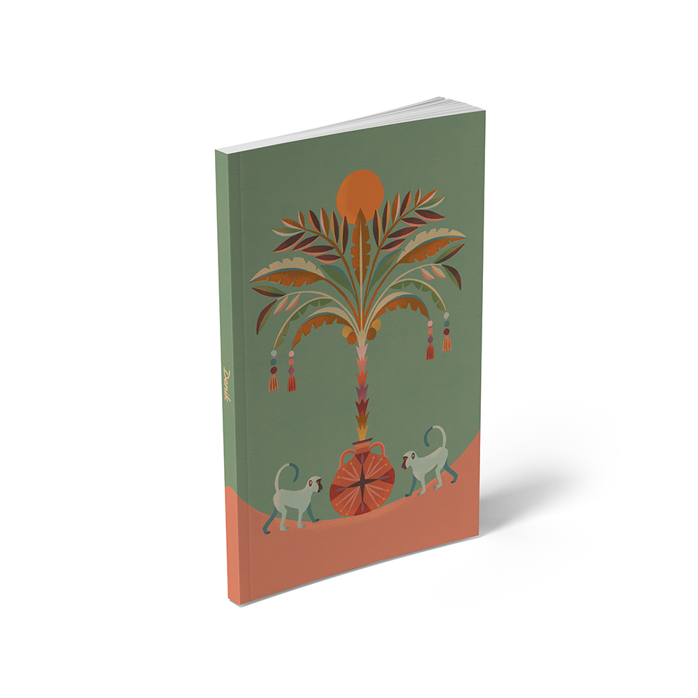 Monkeys &amp; Palm Classic Layflat Notebook