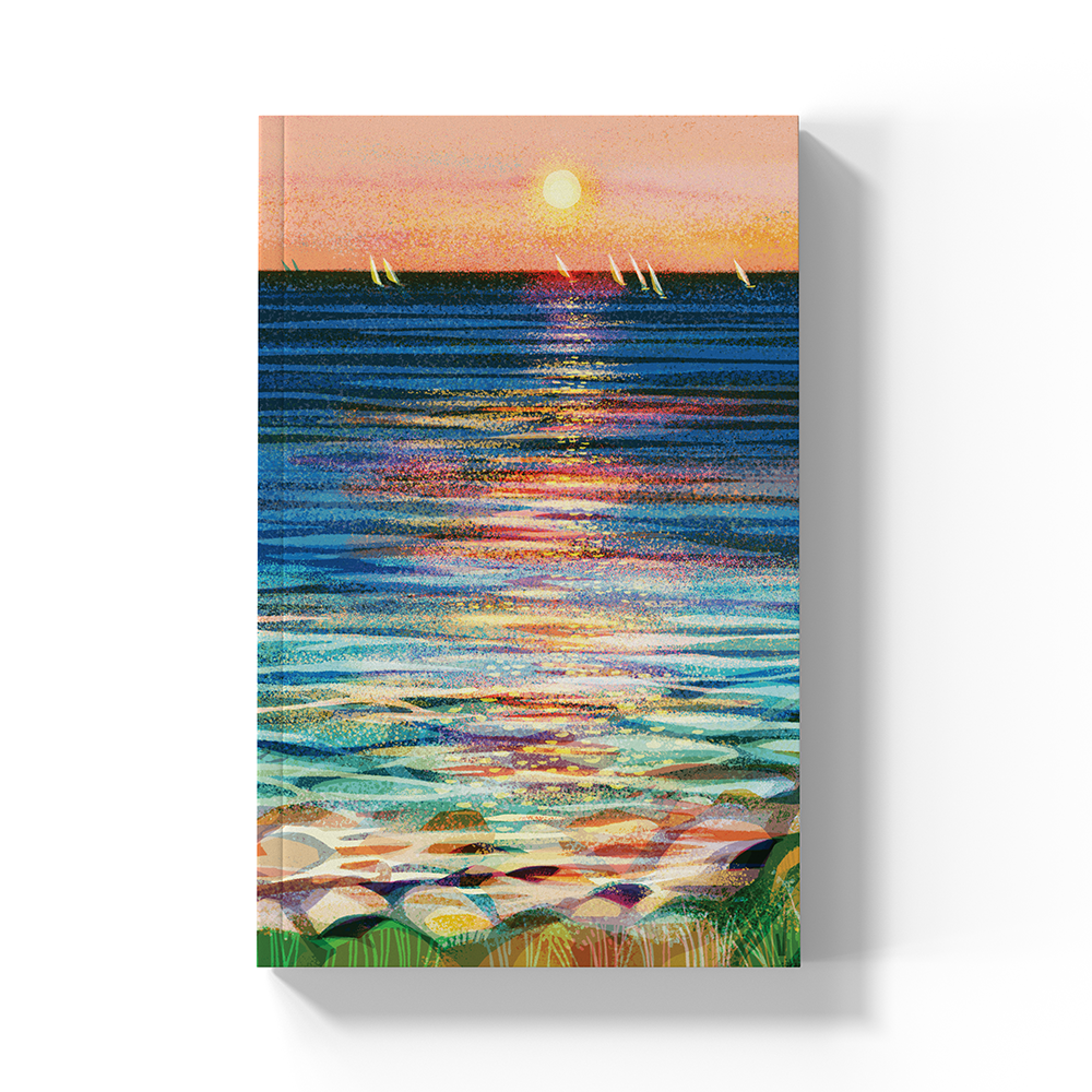 Sunset Classic Layflat Notebook