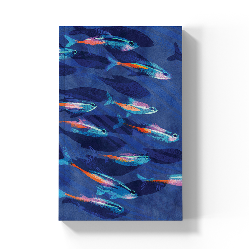 Neon Tetra Classic Layflat Notebook