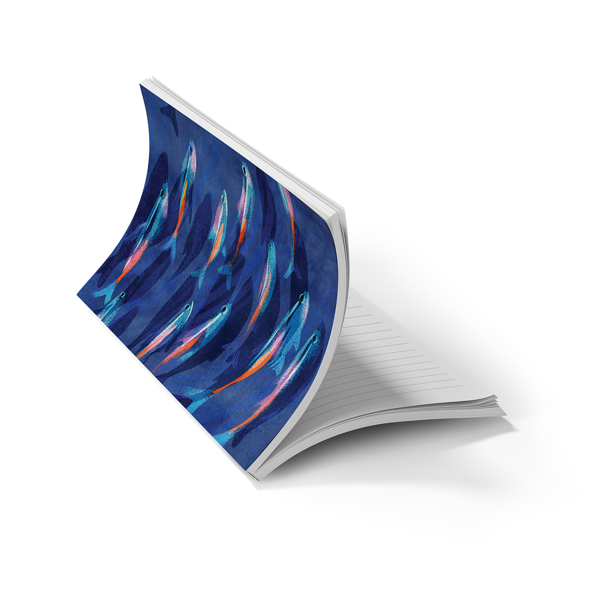 Neon Tetra Classic Layflat Notebook
