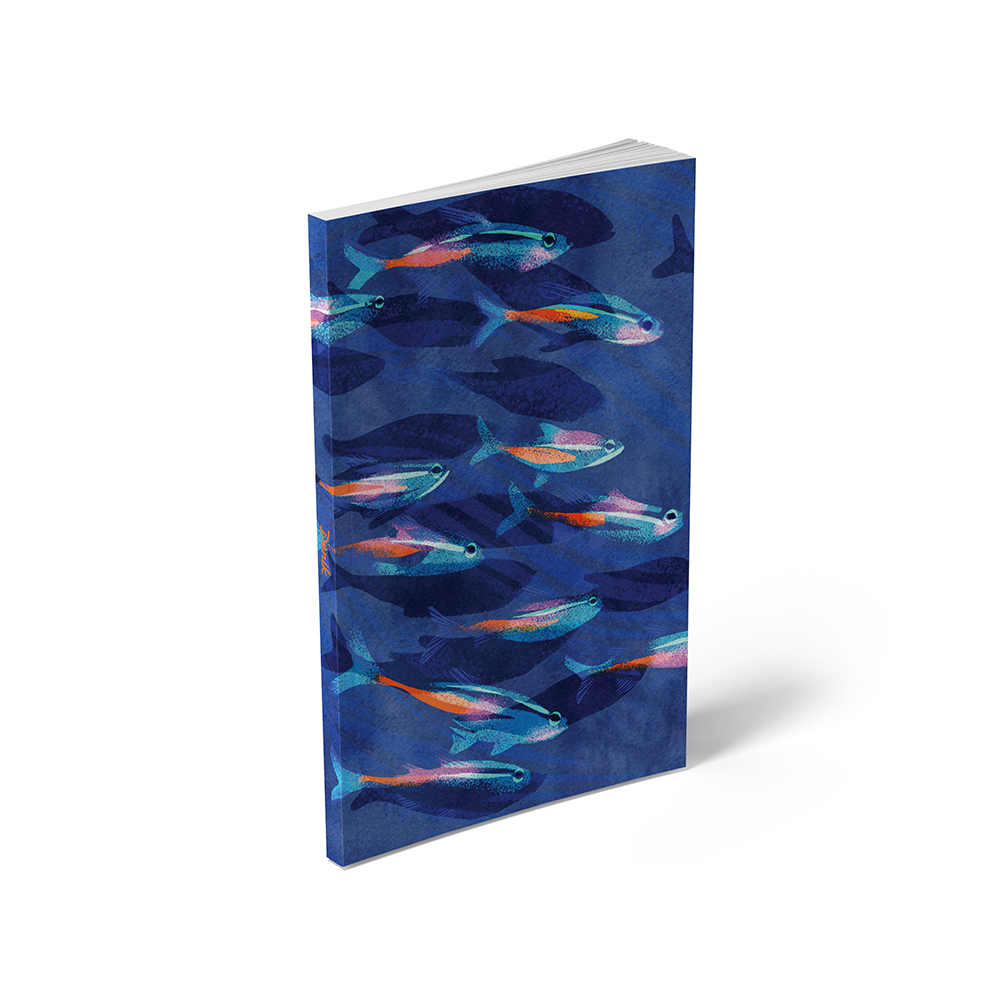 Neon Tetra Classic Layflat Notebook