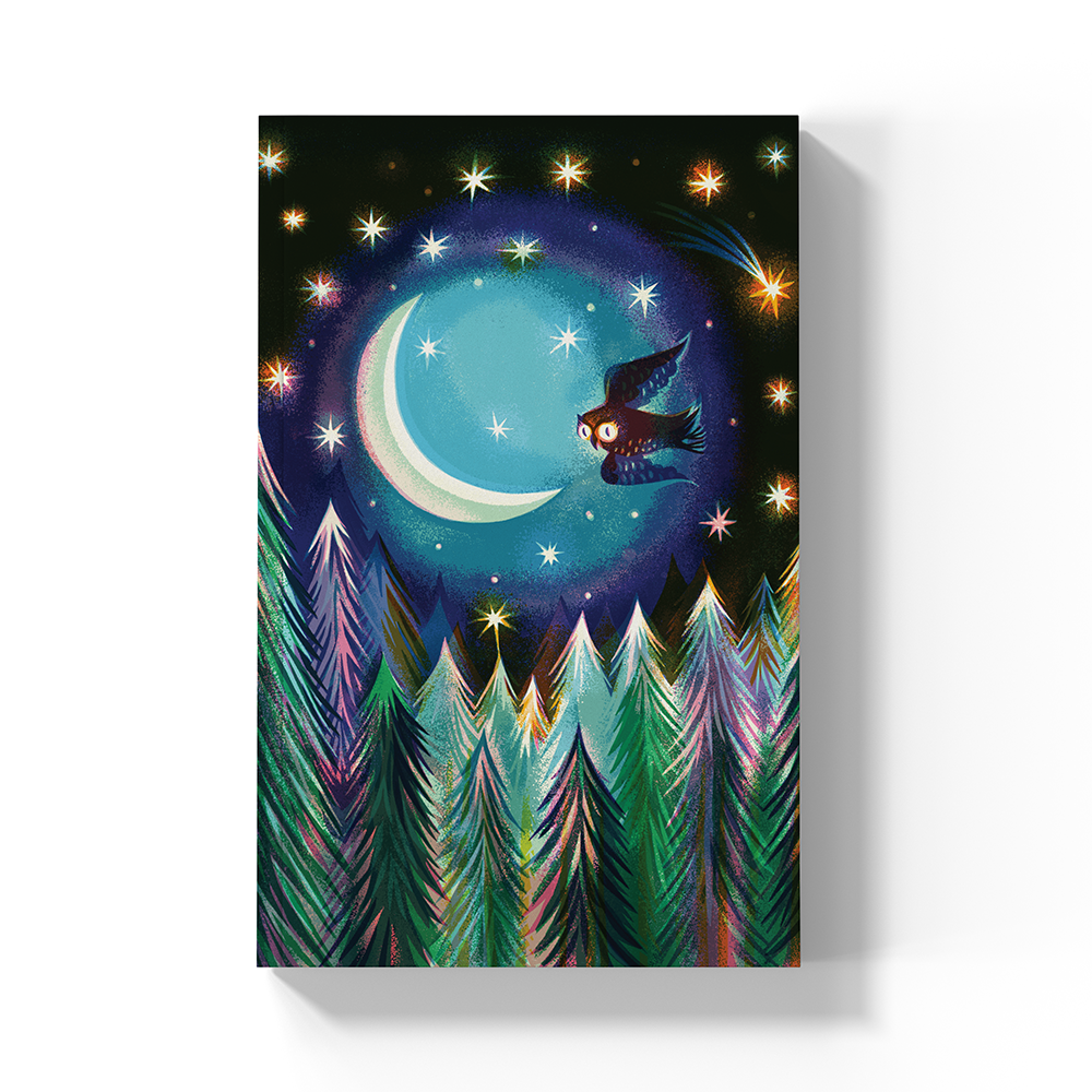Moonlit Owl Classic Layflat Notebook