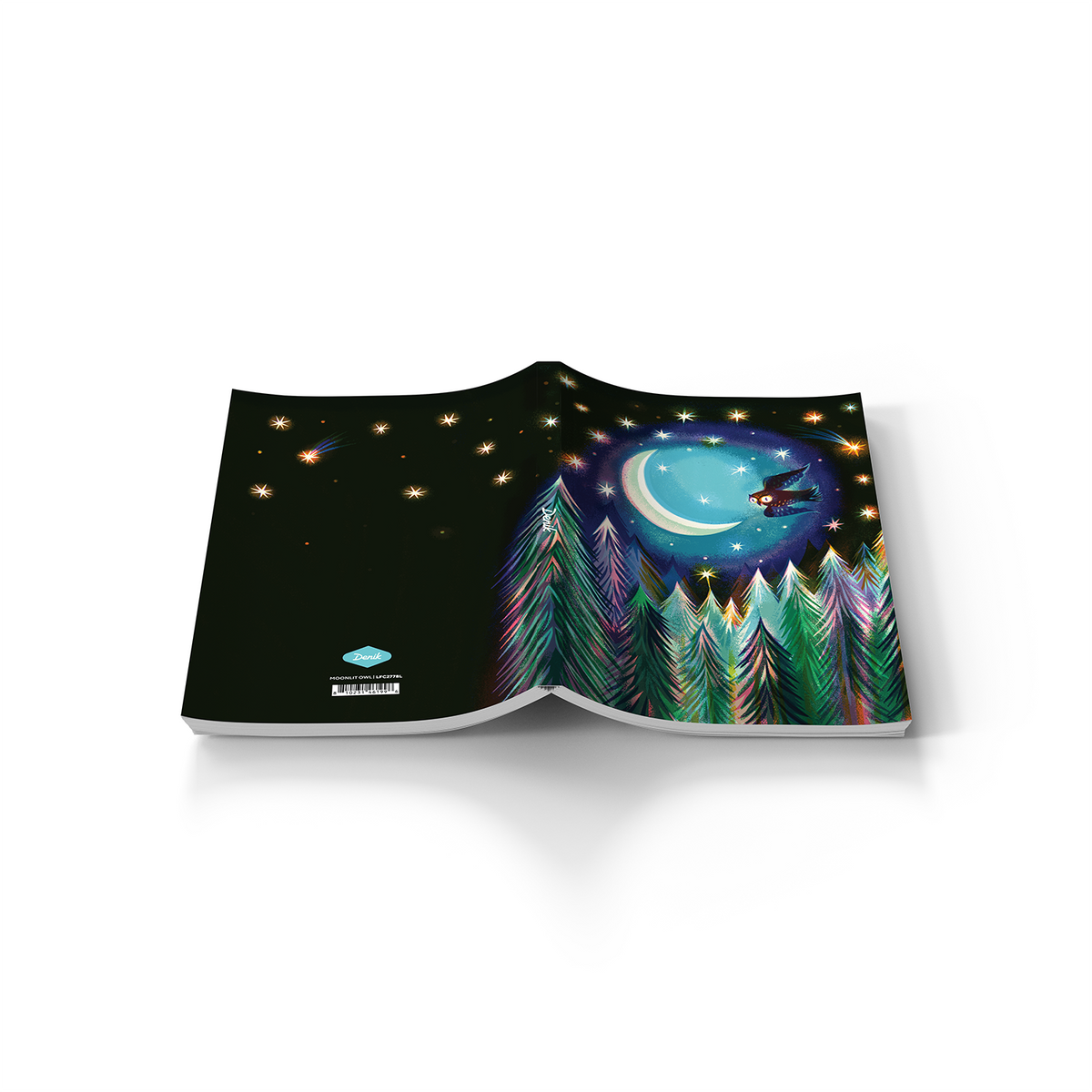 Moonlit Owl Classic Layflat Notebook