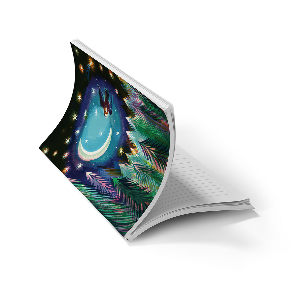 Moonlit Owl Classic Layflat Notebook