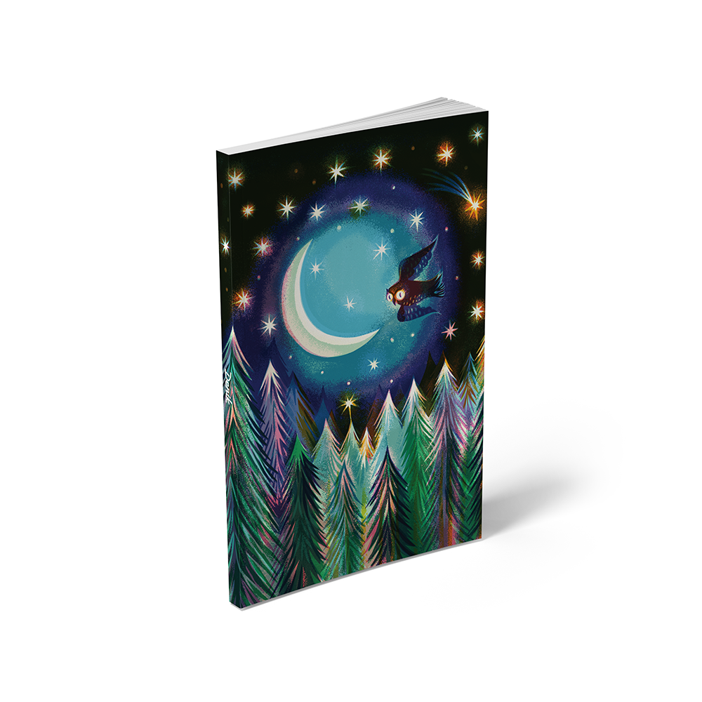 Moonlit Owl Classic Layflat Notebook