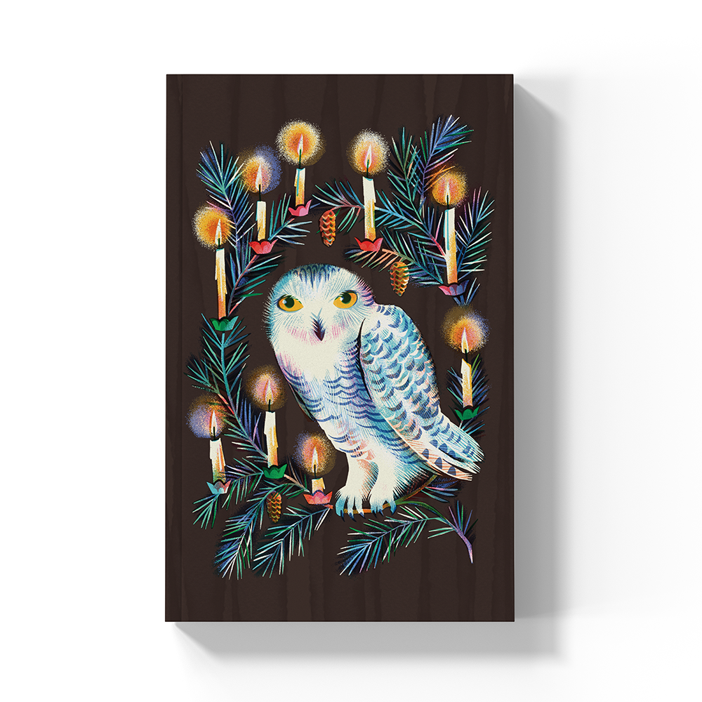 Holiday Owl Classic Layflat Notebook