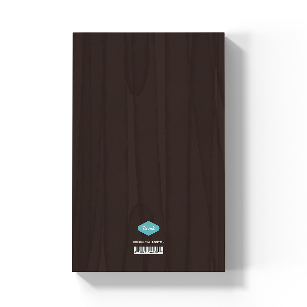 Holiday Owl Classic Layflat Notebook