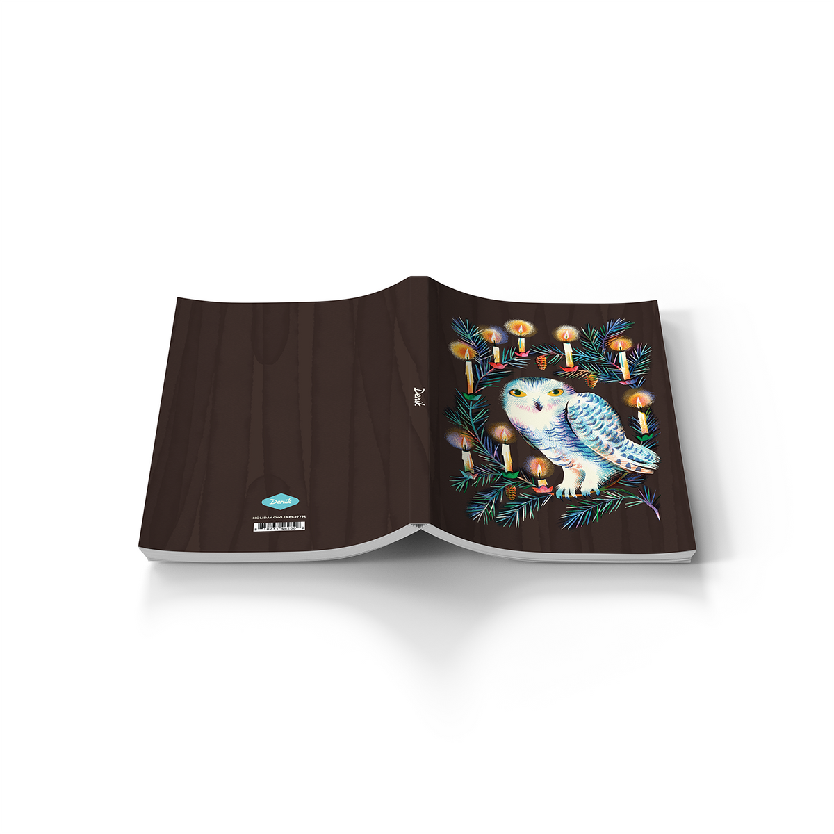 Holiday Owl Classic Layflat Notebook