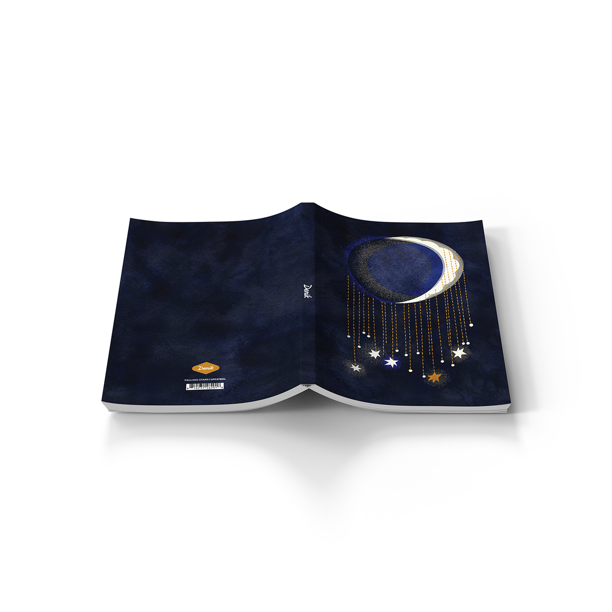 Falling Stars Classic Layflat Notebook