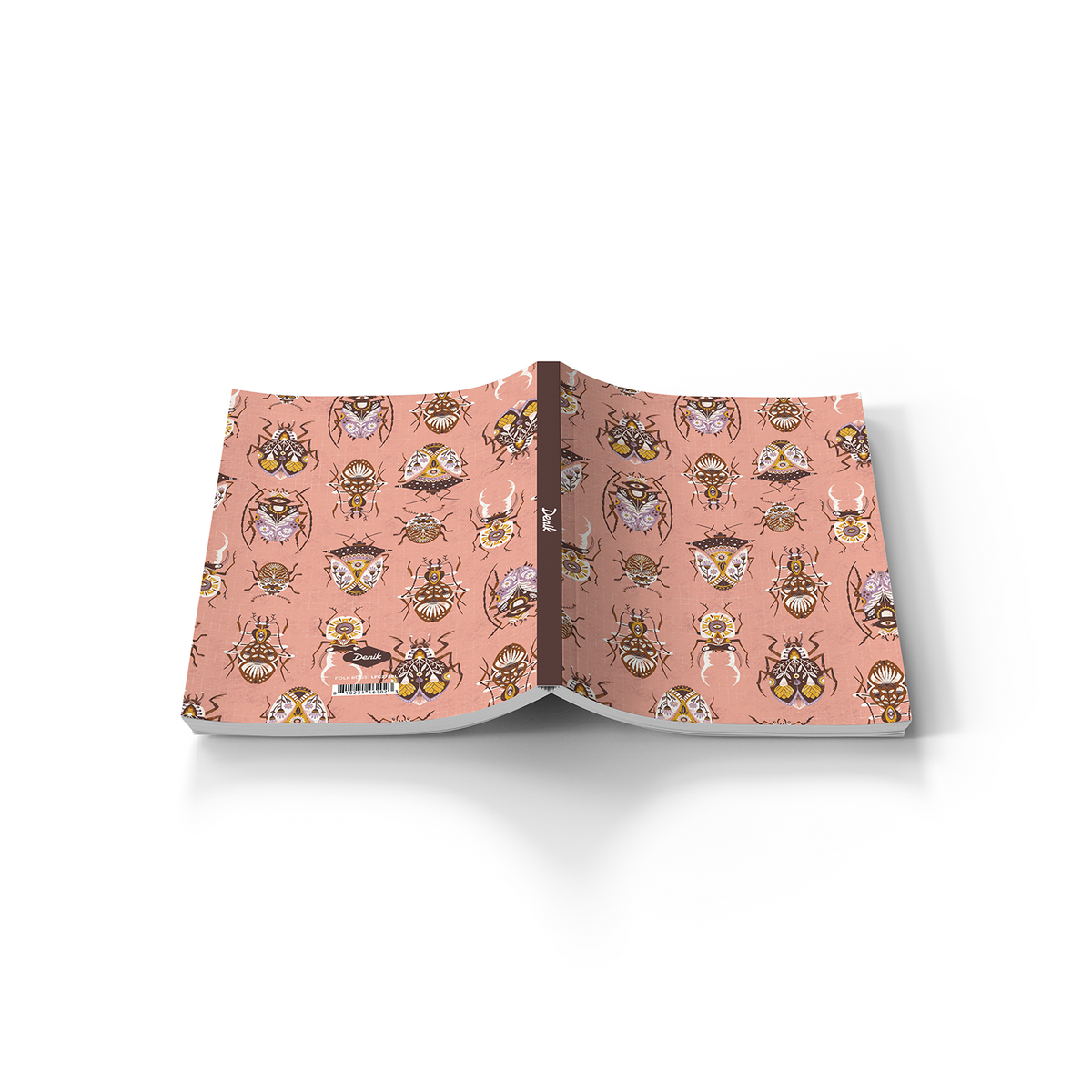 Folk Bugs Classic Layflat Notebook