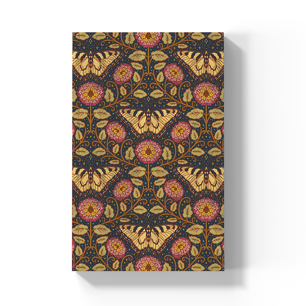 Butterfly and Lantana Classic Layflat Notebook