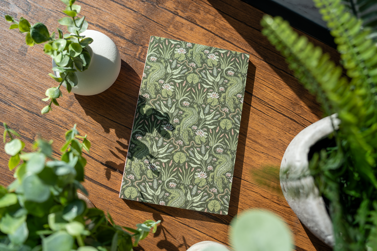 Gator Garden Classic Layflat Notebook