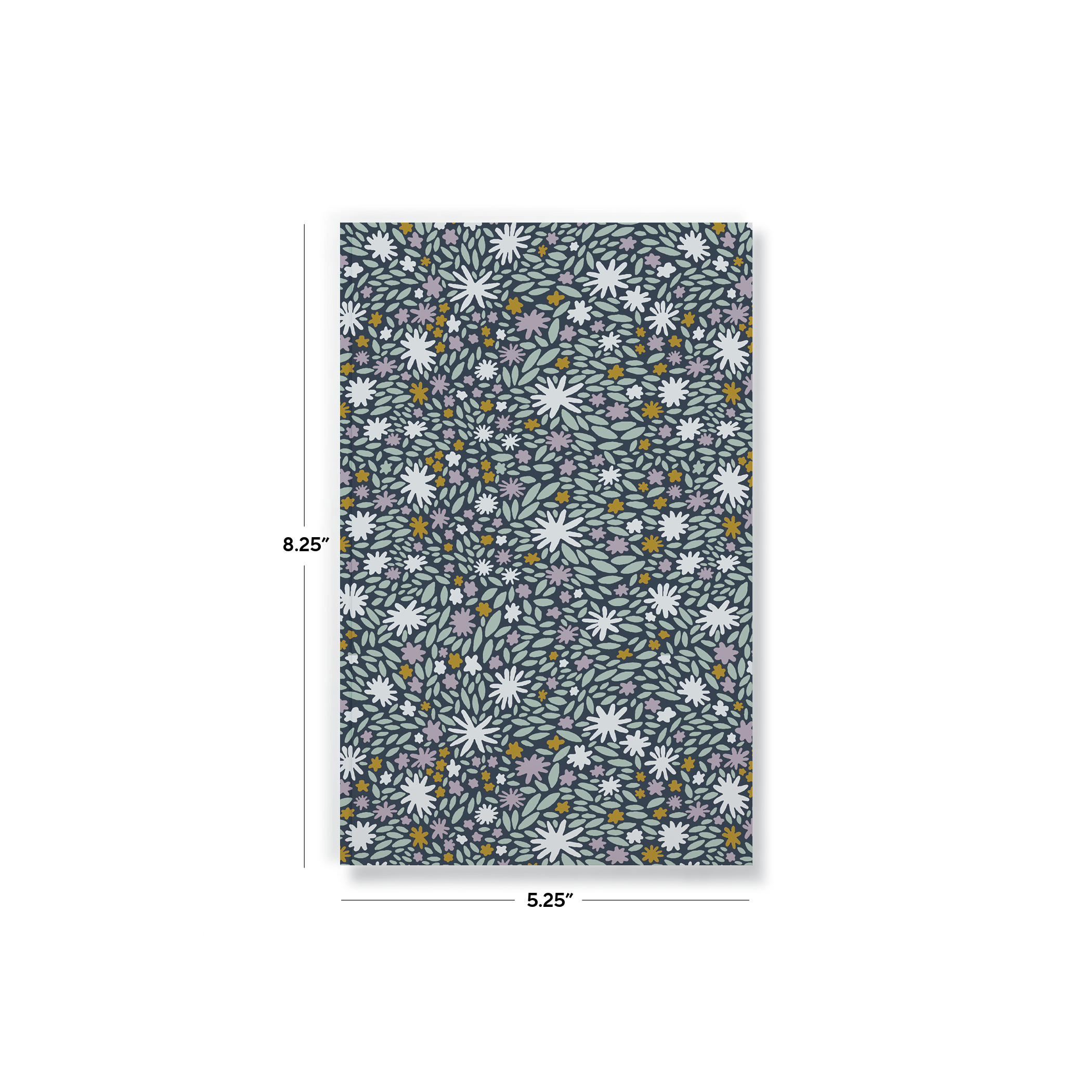 Leaves and Flowers Classic Layflat Notebook