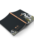 Grey Heron Layflat Classic Notebook