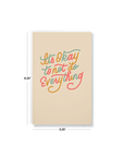 It's Okay to Not Do Everything Notebook