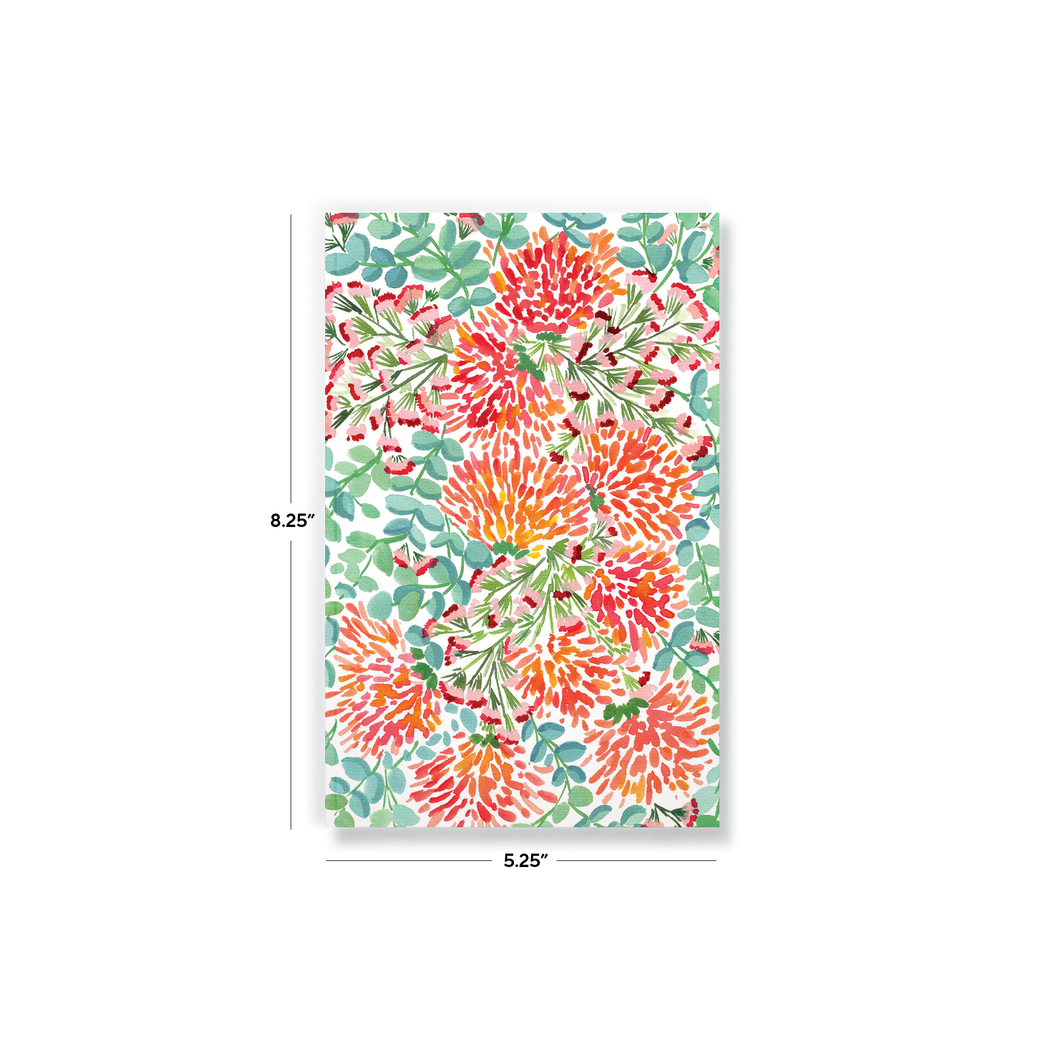 Tropical Wildflowers Classic Layflat Notebook