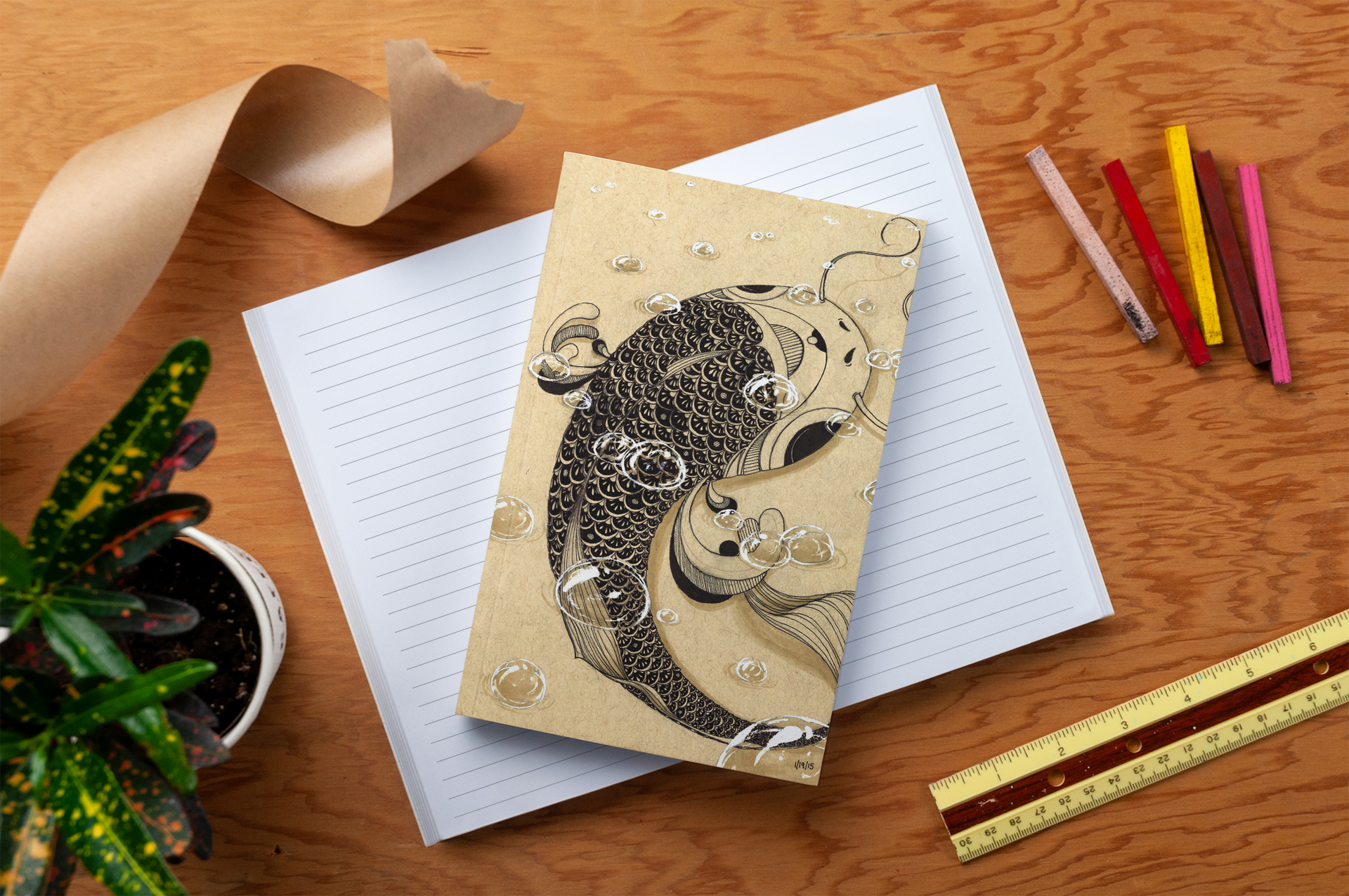 Fish Notebook | Denik