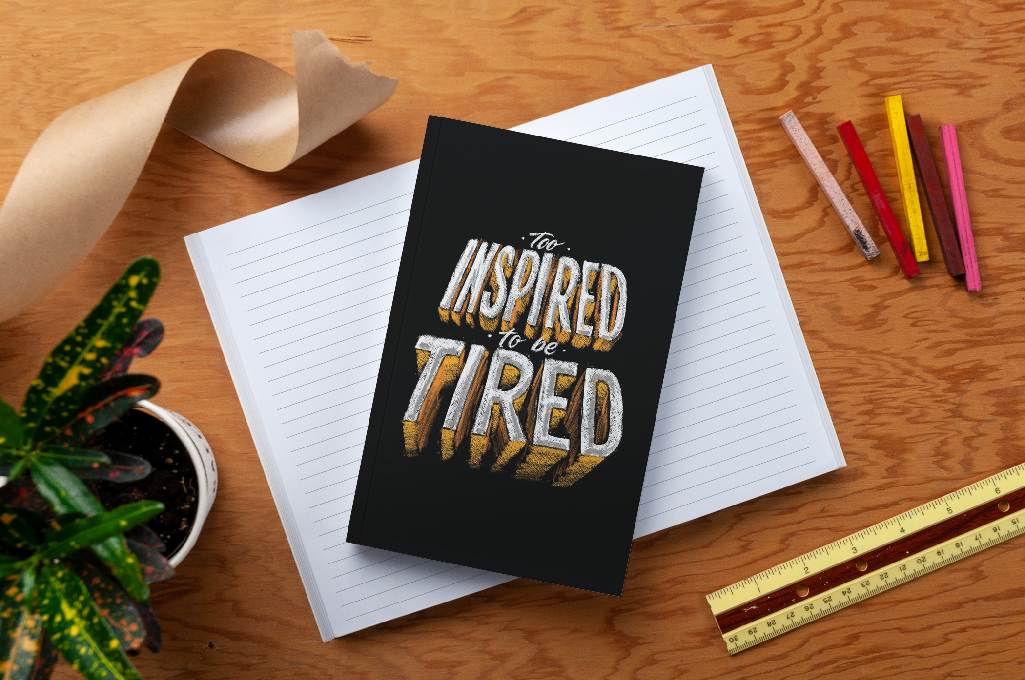 Too Inspired Notebook